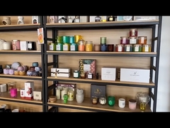 شمع دست ساز دیوید گچ گچ عطر گاردنیا برای کریسمس