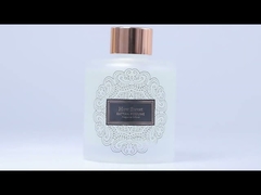 پخش کننده عطر نی اتاق بطری مربع با جعبه هدیه