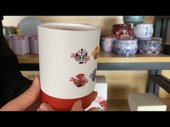 odm Aroma Home 4 Oz Jar Candle شمع های شیشه ای ساده معطر