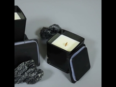 دست ساز پیلار شمع معطر سویا با طعم لیموی نارگیل