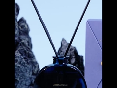 دیفیوزر نی بطری شیشه ای وینتیج زیبا با جعبه هدیه 100 میلی لیتری