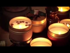 هدایای عروسی دست ساز شمع معطر قلع عطر گل خشک