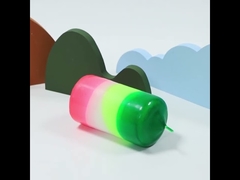 شمع رنگین کمان ستونی لیمو برای تزیین عطر خانه