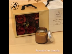 ست بطری قهوه ای موم طبیعی اکالیپتوس با درب چوب پنبه ای