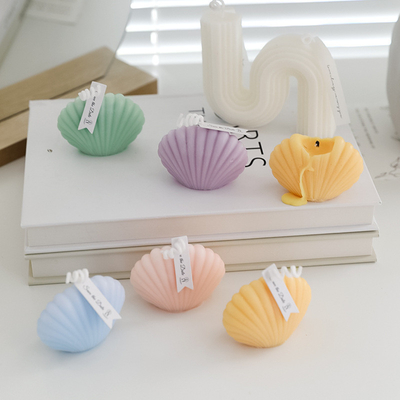 AROMA HOME INS OEM Cube Ornaments Shell Aromatherapy Wax سویا شمع های معطر خلاقانه برای هدیه تولد دکوراسیون منزل
