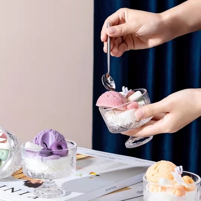 شمع موم سویا معطر کوچک برچسب خصوصی 140 گرم شمع های معطر بستنی در جعبه
