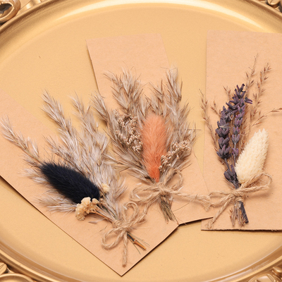 کیسه Opp Pampas علف خشک طبیعی Potpourri 43*15cm