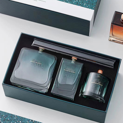 ست هدیه دیفیوزر آروما رید طرح منحصر به فرد روغن عطر HOME