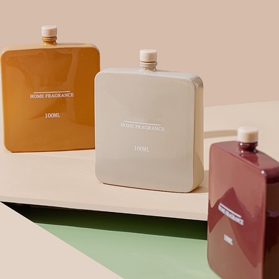 بطری شیشه ای روغن عطر رید دیفیوزر Scent Stick Air Refresh 100 میلی لیتر برای دفتر خانه