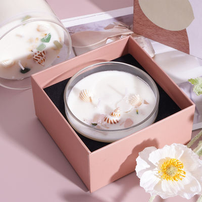 لیبل خصوصی لوکس شیشه شمع معطر آروماتراپی شیشه شمع برای خانه