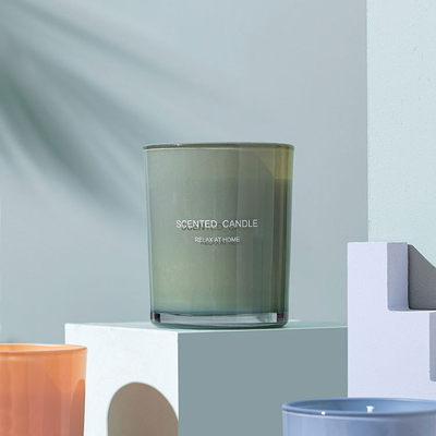 AROMA HOME پرفروش ست جعبه کادویی معطر شیشه ای سفارشی ست شمع 100% معطر طبیعی