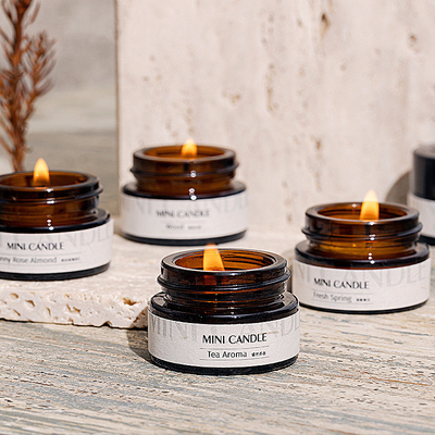 AROMA HOME چین بهترین قیمت خرید عطر موم سویا کریسمس نمونه عطر 16 عدد / ست مینی شمع معطر