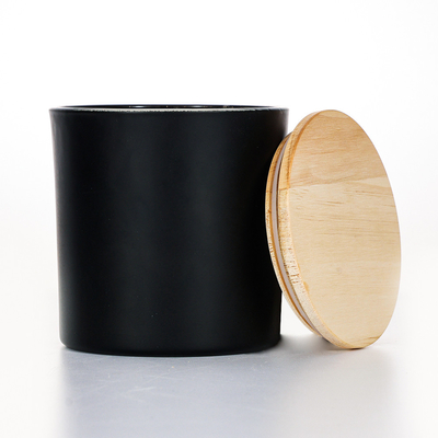 سفارشی Oem Luxury Big Soy Wax شیشه ای لوکس آروماتراپی عطر Woodwick Scented Holder Jars For Woman Gift S
