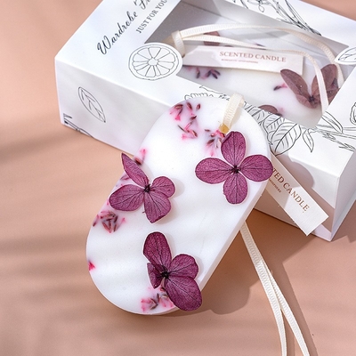 AROMA HOME عمده فروشی دست ساز گل خشک ماشین خانه عطر معطر قرص سویا واکس شمع