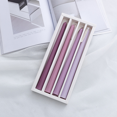 AROMA HOME رنگ های مختلف شمع ستونی معطر برای تعطیلات عروسی