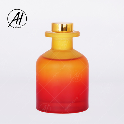 ست هدیه با کیفیت بالا 100 میلی لیتری Natrral Luxury Gradient Home Fragrance Reed Diffuser Essential Oil