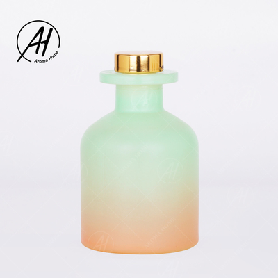 ست هدیه با کیفیت بالا 100 میلی لیتری Natrral Luxury Gradient Home Fragrance Reed Diffuser Essential Oil