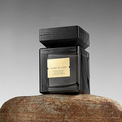 گلس بطری استیک عطر لوکس خانه عطر پخش کننده نی 500 میلی لیتری با جعبه بسته بندی