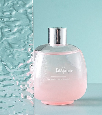 مجموعه اسانس‌های اسانس پخش‌کننده درب شیشه‌ای حباب‌دار تابستانی خنک درب فیبر استیک نی