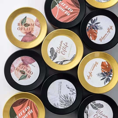ست کادویی شمع دکور 100% شمع معطر قلع موم سویا سفری 5 عدد/ست