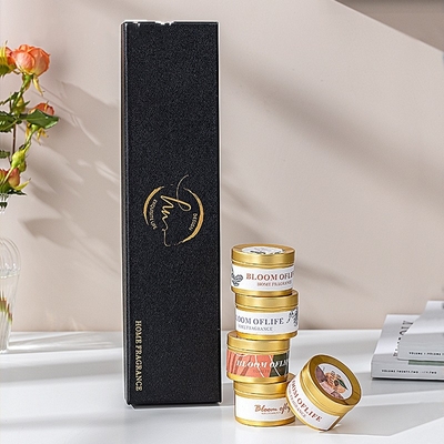 ست کادویی شمع دکور 100% شمع معطر قلع موم سویا سفری 5 عدد/ست