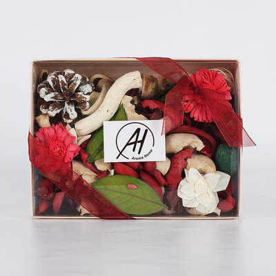 عطر لیبل خصوصی رنگارنگ پنبه گل خشک شده برای هدیه ست خانه