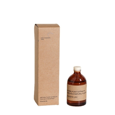 پخش کننده عطر قهوه ای بطری شیشه ای آروماتراپی 100 میلی لیتر لوکس نی دیفیوزر