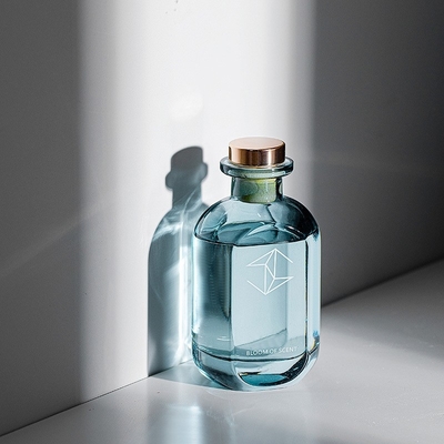 جعبه هدایای عطر فرانسوی راتن استیک بطری شیشه ای پخش کننده نی با اسانس طبیعی