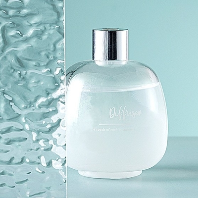 گل رز بطری شیشه ای روغن معطر استیک نی دیفیوزر برای خانه