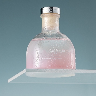 بطری شیشه ای Ocean Gardenia Oil Oil Scent Stick Reed Diffuser for Home Spa