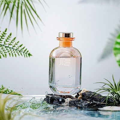 پخش کننده نی خانگی روشن خانگی عطر درمانی استیک بطری شیشه ای