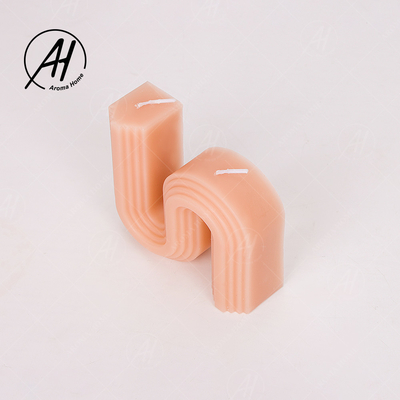 شمع معطر موم سویا S Shape Unique Home S Shape عمودی
