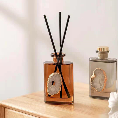 AROMA HOME اسانس کریستال کهربا ست پخش کننده نی 180 میلی لیتری برای اتاق خواب