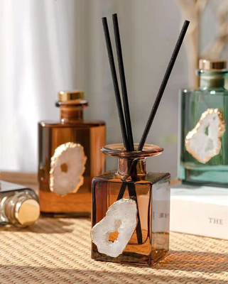 AROMA HOME اسانس کریستال کهربا ست پخش کننده نی 180 میلی لیتری برای اتاق خواب