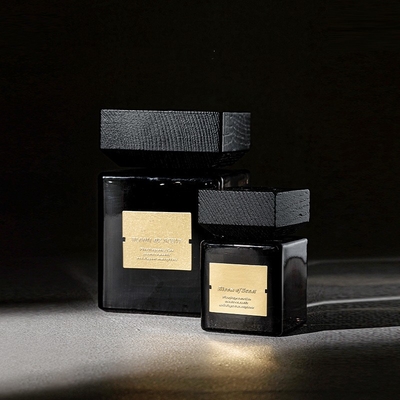 پخش کننده عطر نی خانه لاکچری شیشه ای مشکی 500 میلی لیتری برای تعطیلات