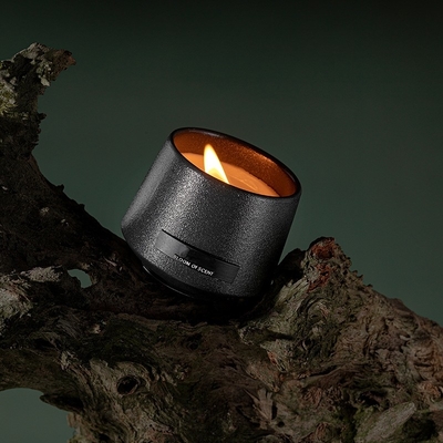 عطر مخصوص هدیه سرامیکی سیاه شمع عطر دار برای دکوراسیون خانه