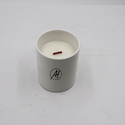 شمع سرامیکی سفید معطر Aroma Sensation با فتیله چوبی
