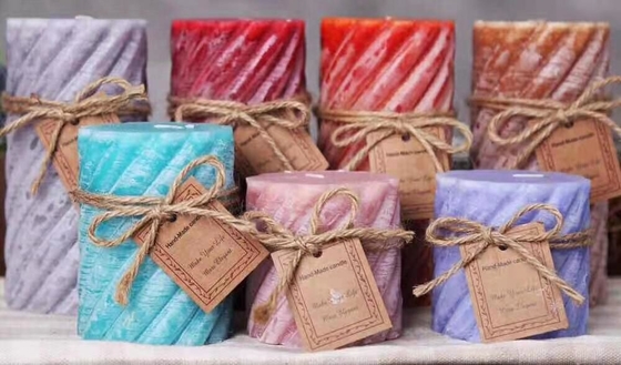 شمع خانگی 3 اونس 6 اونس با رایحه طبیعی غیر سمی برای عطر خانه