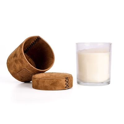 شمع شیشه ای ساده ژاکت Odm Deerskin Jar