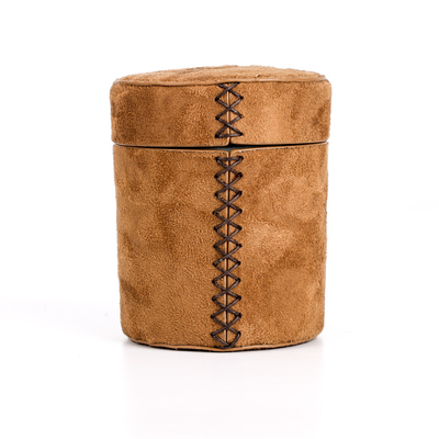 شمع شیشه ای ساده ژاکت Odm Deerskin Jar